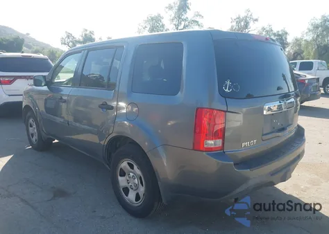 2013 Honda Pilot Lx from USA, damaged, VIN 5FNYF3H28DB020884